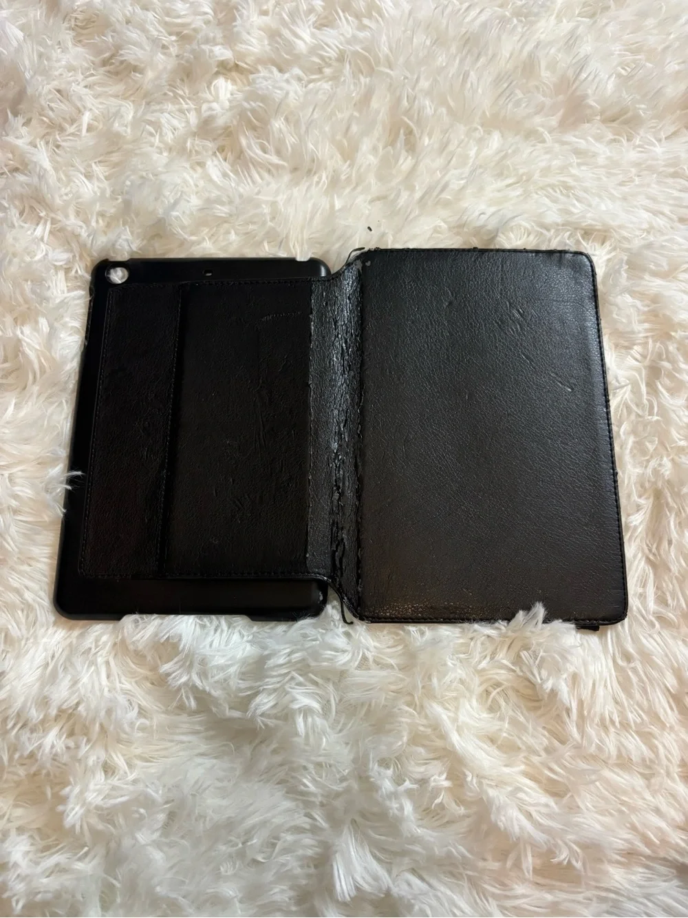 First Generation Apple IPad Mini with Protective Black Folio Propping Case